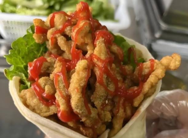 吕文龙鸡柳卷饼