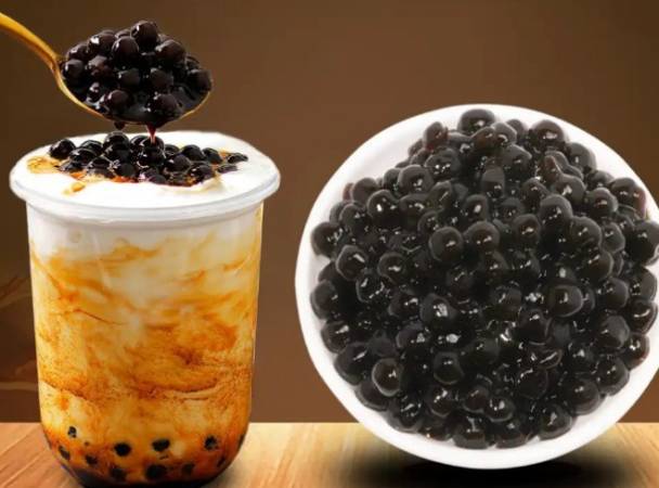 栗椿黑糖珍珠牛乳茶