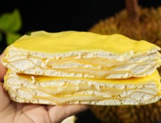 榴心仙榴蓮千層蛋糕