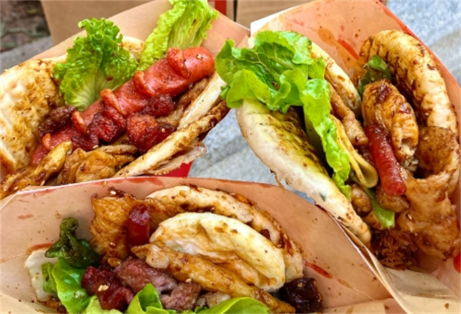 饼呱呱烧饼夹里脊加盟