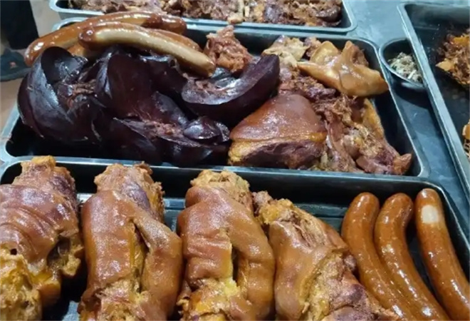 食李八村家宴熟食