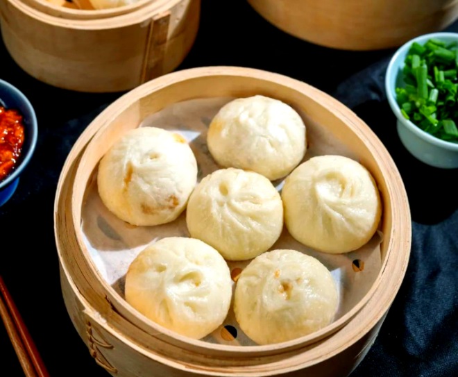 一笼香包子