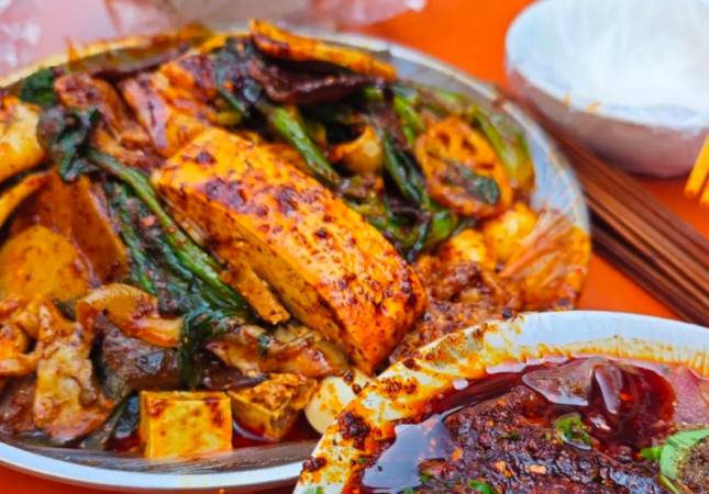 东北老式黏糊麻辣烫