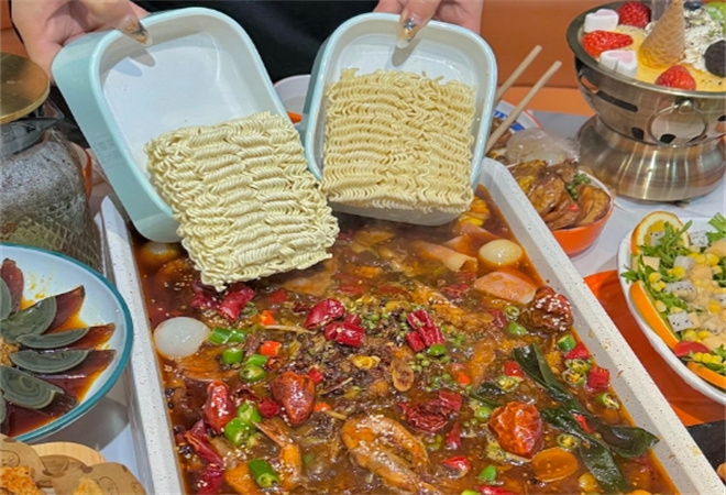 扶搖樹下椒麻鮮活蝦