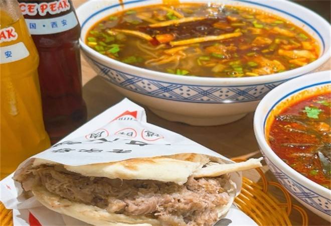 秦西里陕西面馆肉夹馍