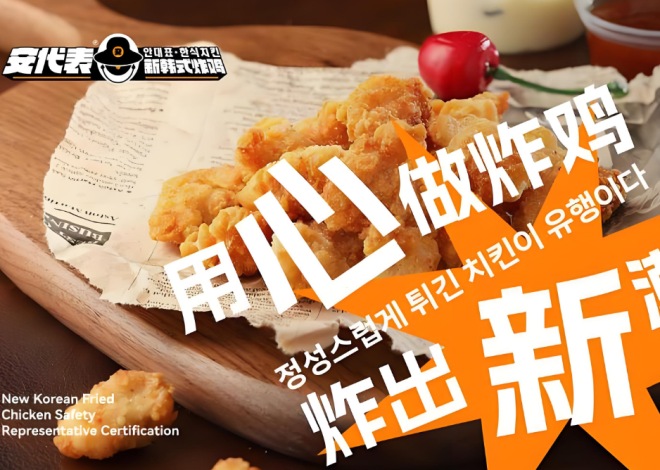 安代表新韓式炸雞