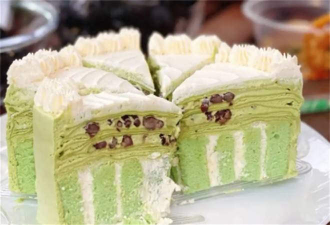 抹茶千层蛋糕