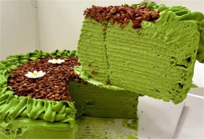 抹茶千层蛋糕