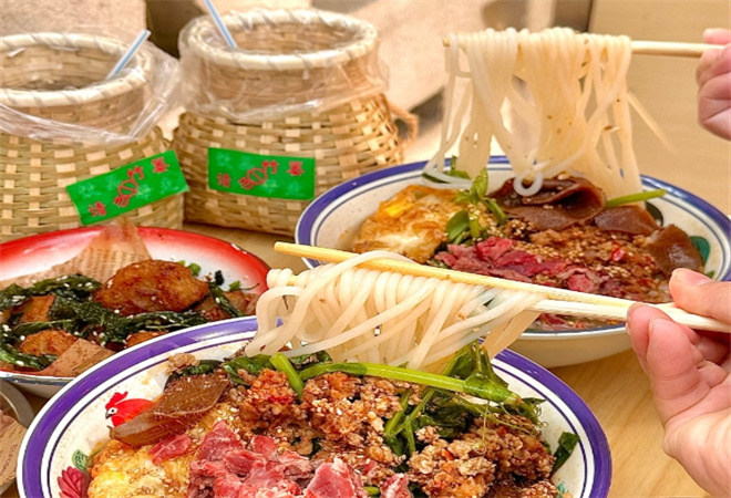 排隊王生燙牛肉米線加盟