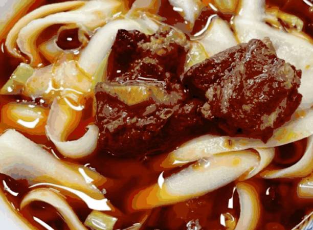 双星牛肉刀削面