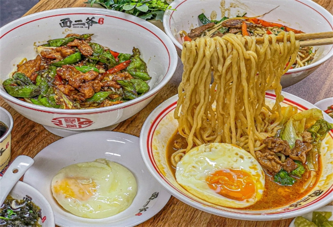 面二爺面館加盟