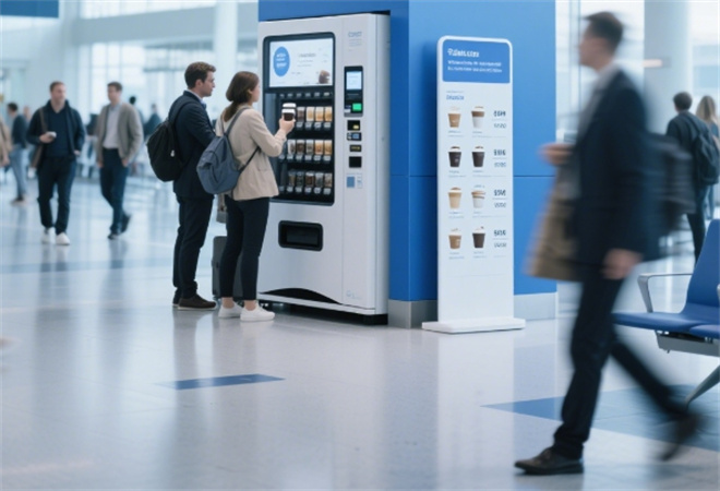 无人咖啡现磨售卖机 无人咖啡现磨售卖机