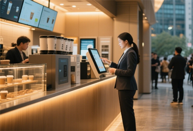 智能無人自助咖啡店