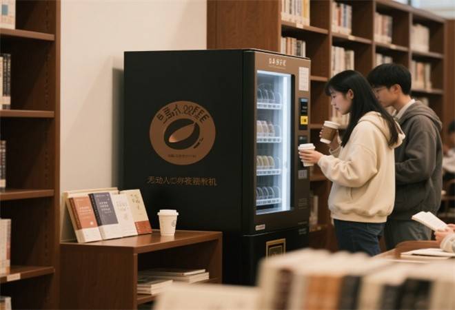 无人咖啡现磨售卖机