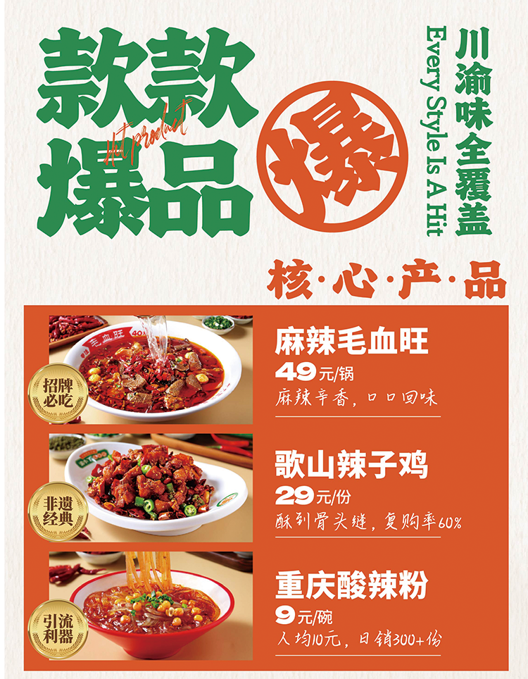 渝小丁毛血旺
