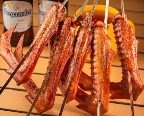 甲丁记烤鹅掌翅