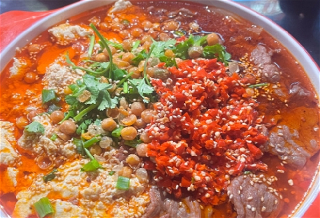 牛仙居豆花牛肉冒菜