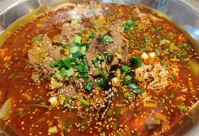 牛仙居豆花牛肉冒菜