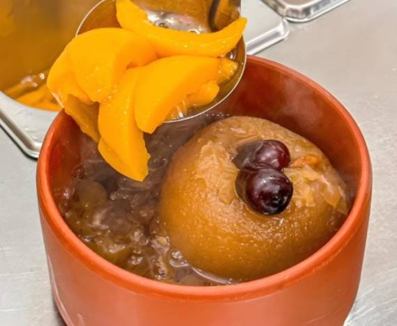 桃梨里紫砂烤梨