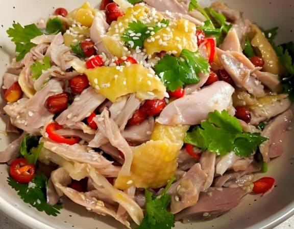 王老卤盐焗手撕鸡