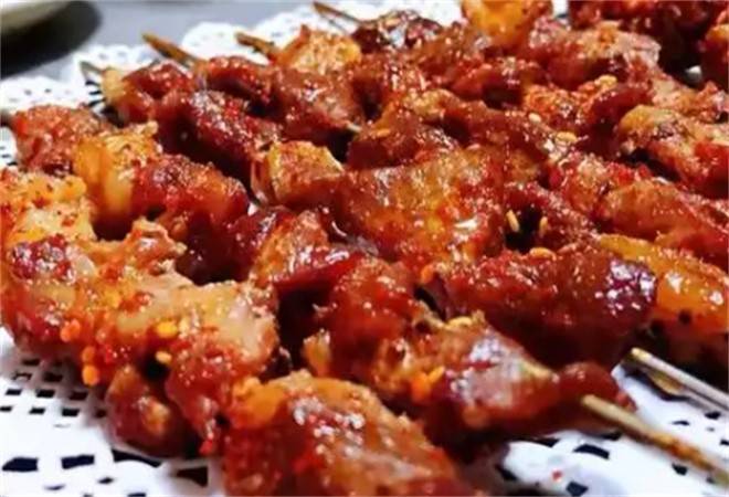 恭喜鸽鲜羊肉串