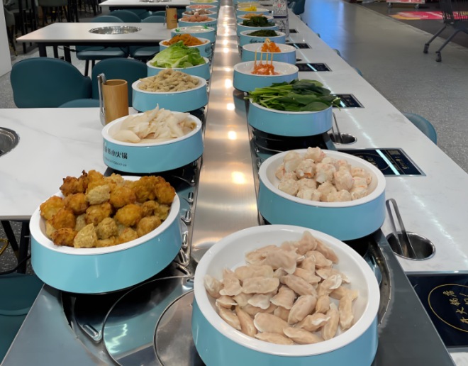 不见不散旋转小火锅加盟