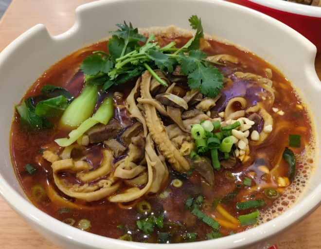 苏三承生烫牛杂面