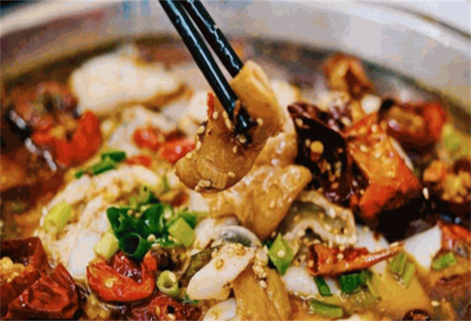 劉殼子鮮椒肥腸魚