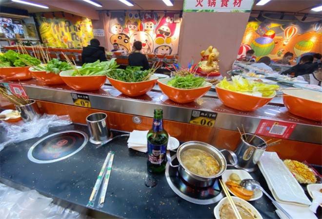 蜀云腾旋转小火锅