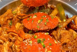 炫蟹肉蟹煲
