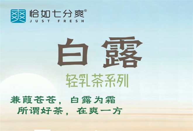 恰如七分爽加盟