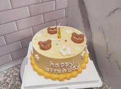 輕甜城堡生日蛋糕