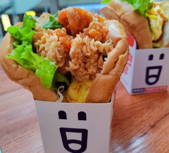 禧莱金爆蛋吐司