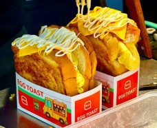 禧萊金爆蛋吐司