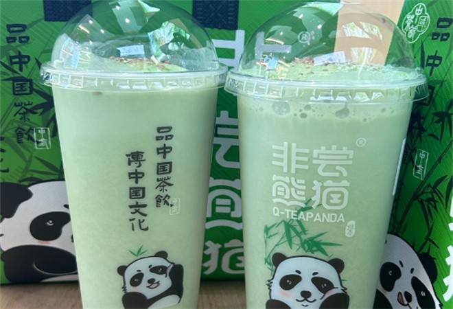 非尝熊猫奶茶