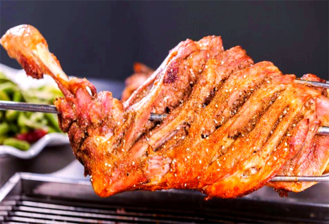 牧上都炭火烤羊腿加盟