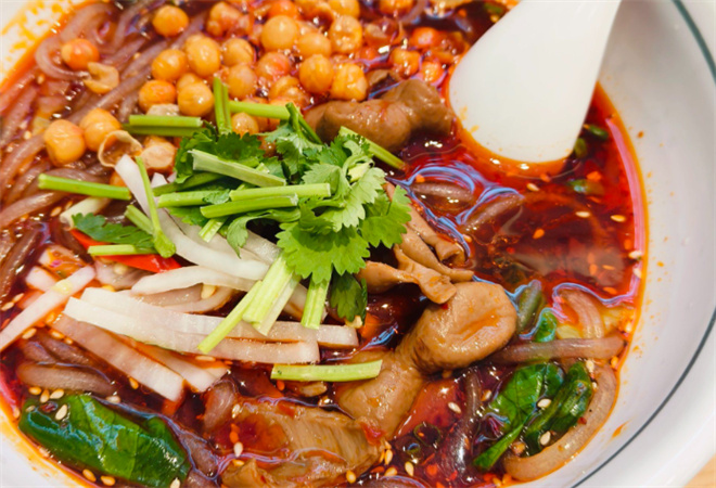 花田喜辣酸辣粉