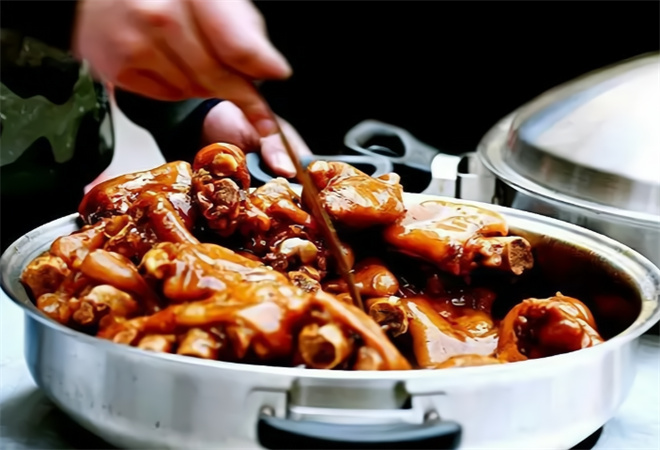 萌晟原味金鍋豬蹄