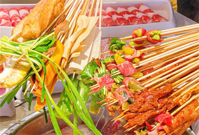 好吃牛串串火鍋