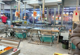 生火火地?cái)傂t子燒烤