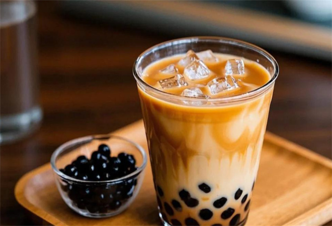 森十柒黑糖珍珠奶茶