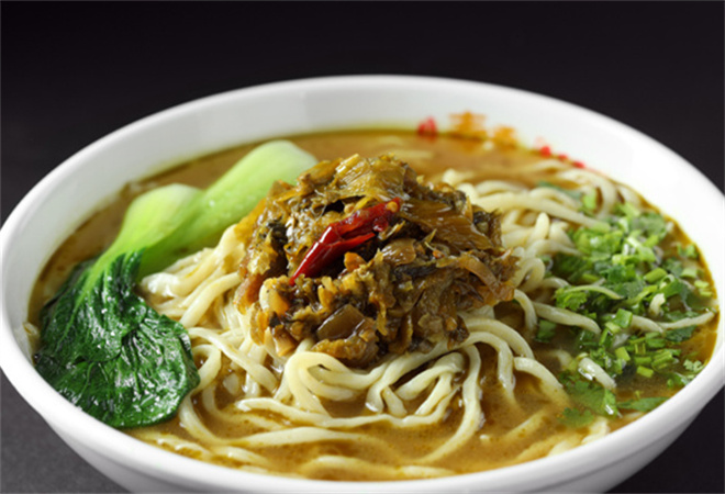 圣海麥香手工面條