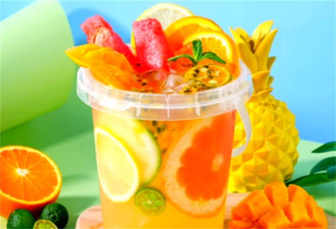 茶耶旦水果鮮茶