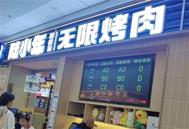 陸小年朝鮮族無限烤肉加盟