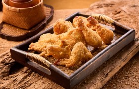 妙脆咔芝麻薄脆炸雞
