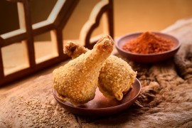 妙脆咔芝麻薄脆炸雞